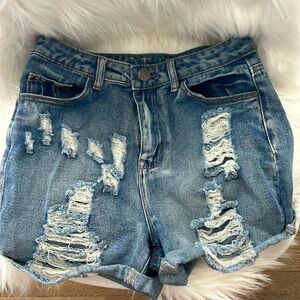 Jean Shorts: Size: 7